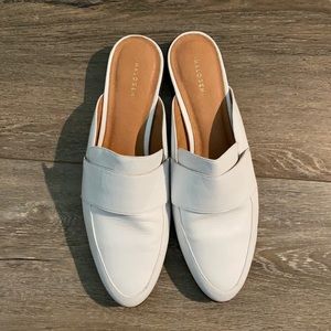 COPY - Halogen White Mules Size 11